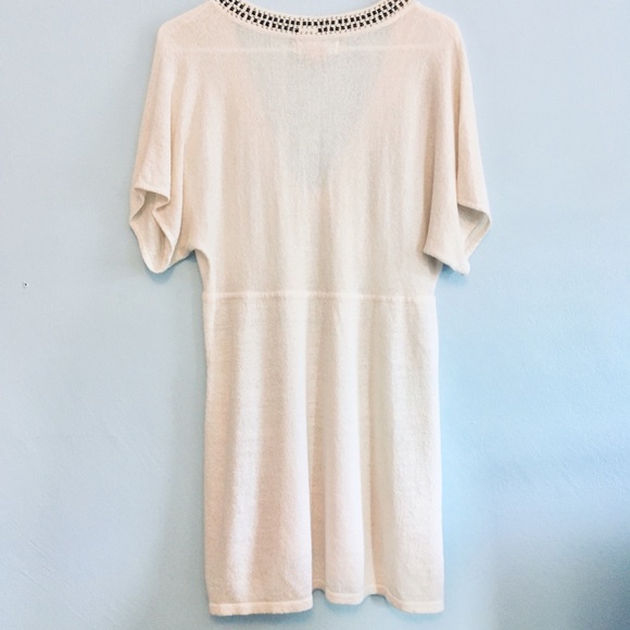 ✨Micheal Kors Mini Dress w Beaded Accents & Deep V - Picture 5 of 8